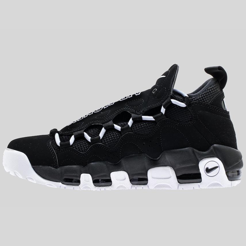 nike air more money black white