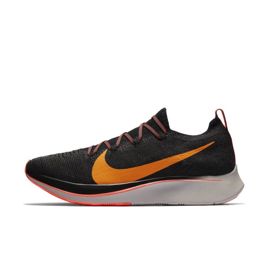 nike zoom black and orange