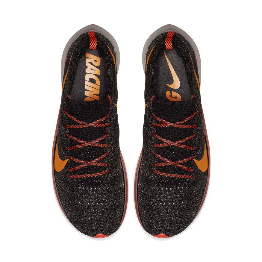 nike zoom black orange