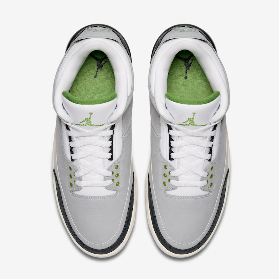 nike air jordan 3 retro chlorophyll