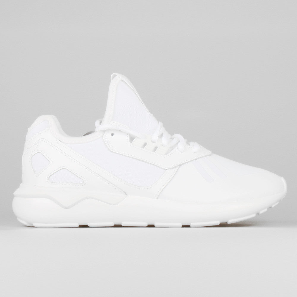 adidas tubular runner triple white