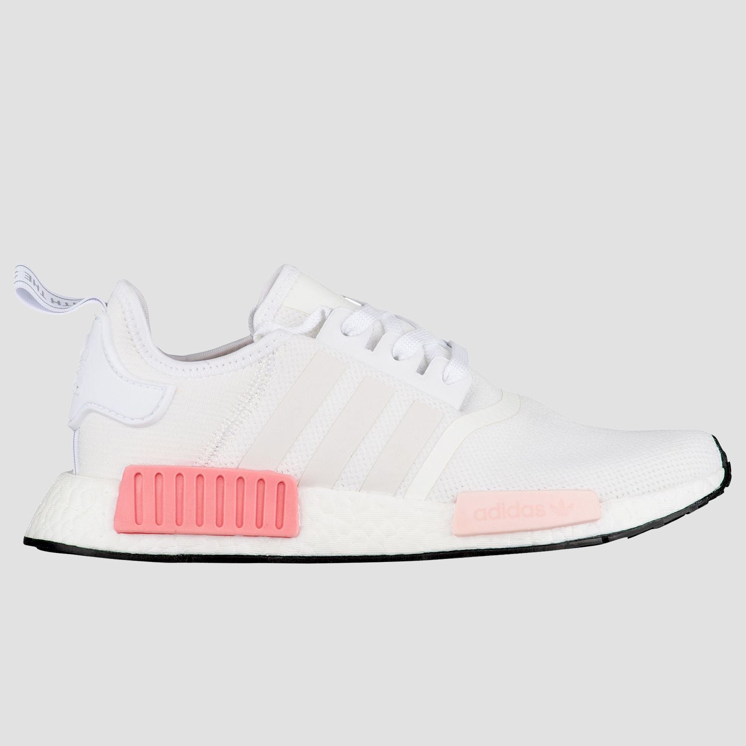 nmd white with pink