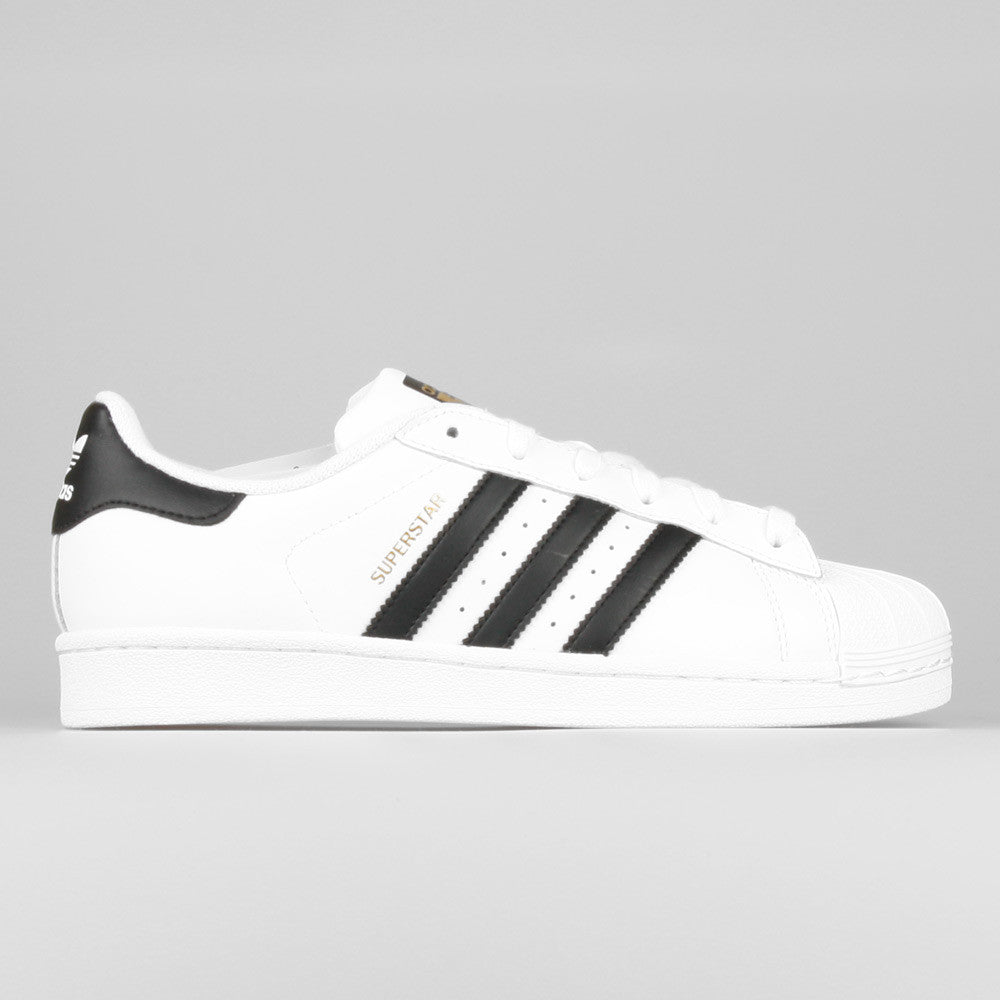 adidas Superstar White Black (C77124 