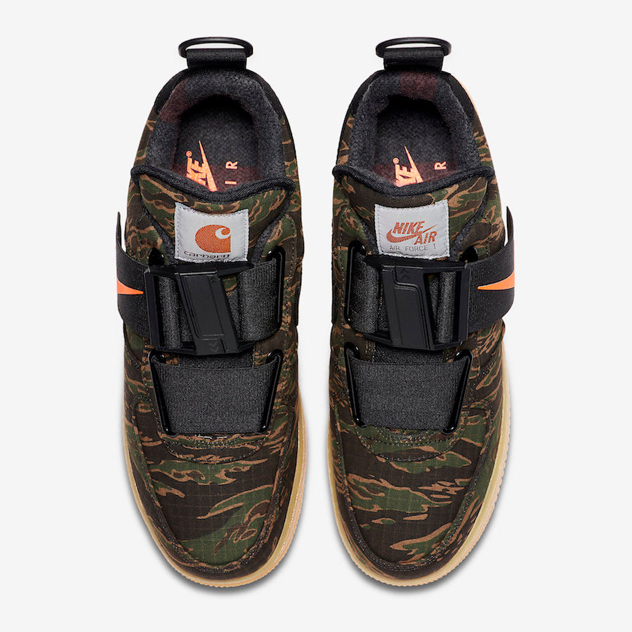 carhartt x nike air force 1 utility