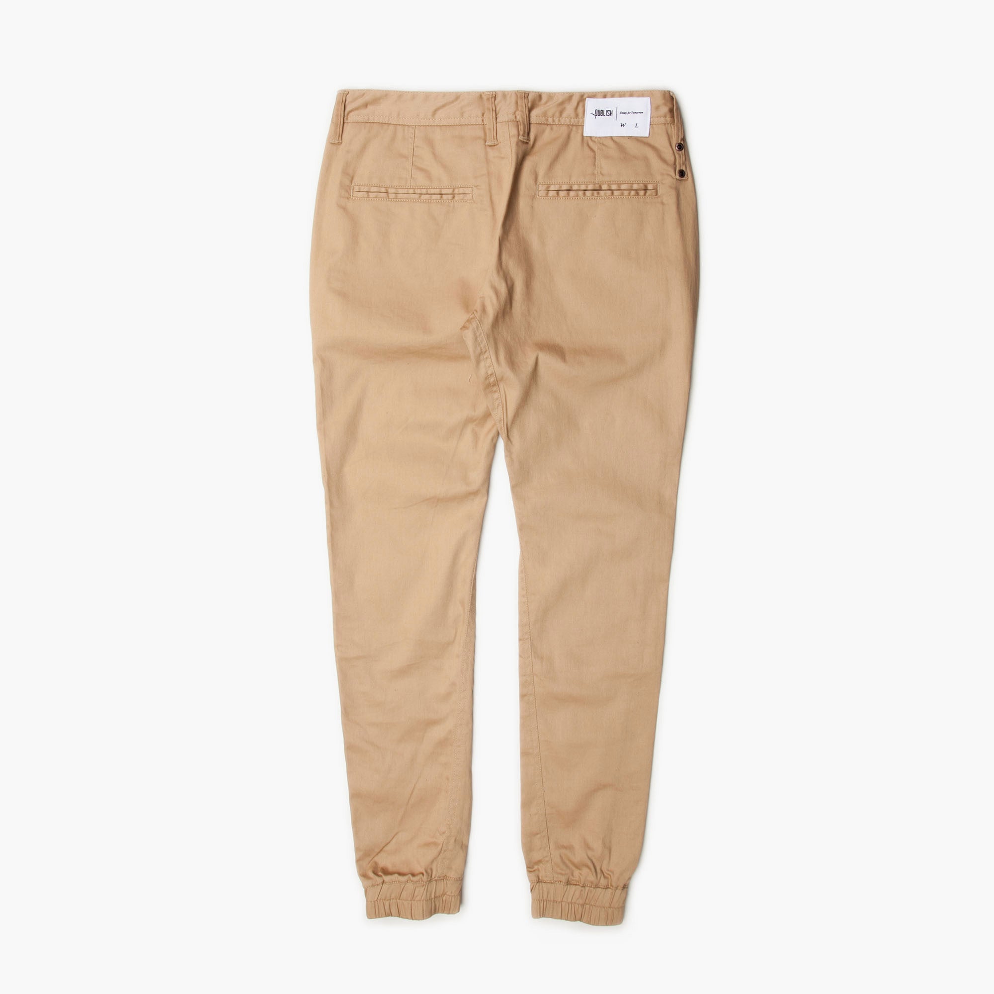 tan jogging pants