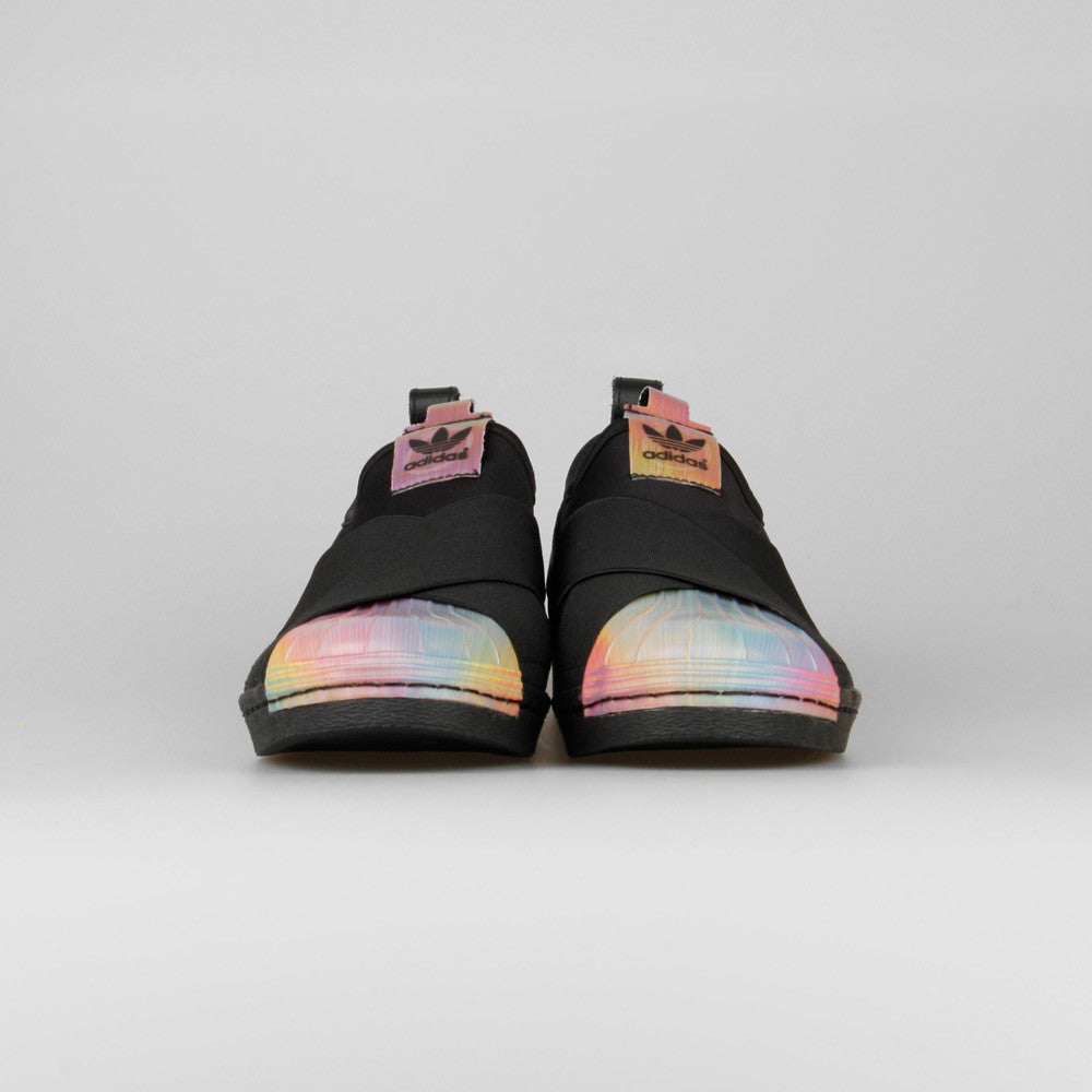 adidas superstar slip on rainbow