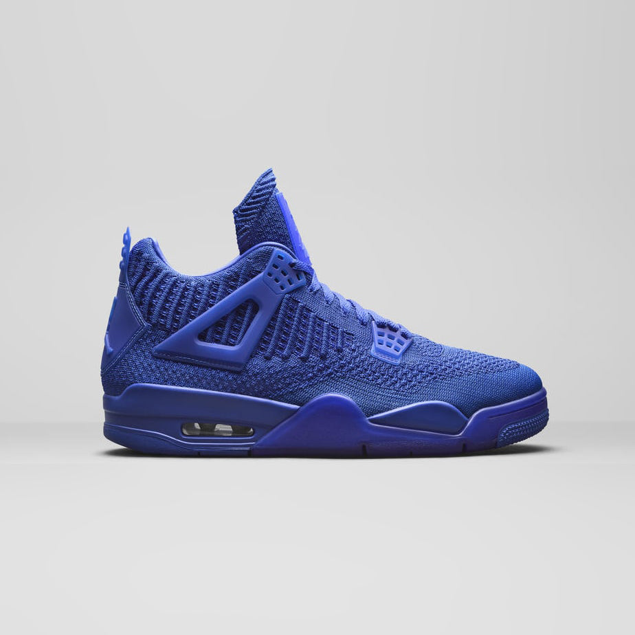 nike air jordan 4 retro flyknit hyper royal