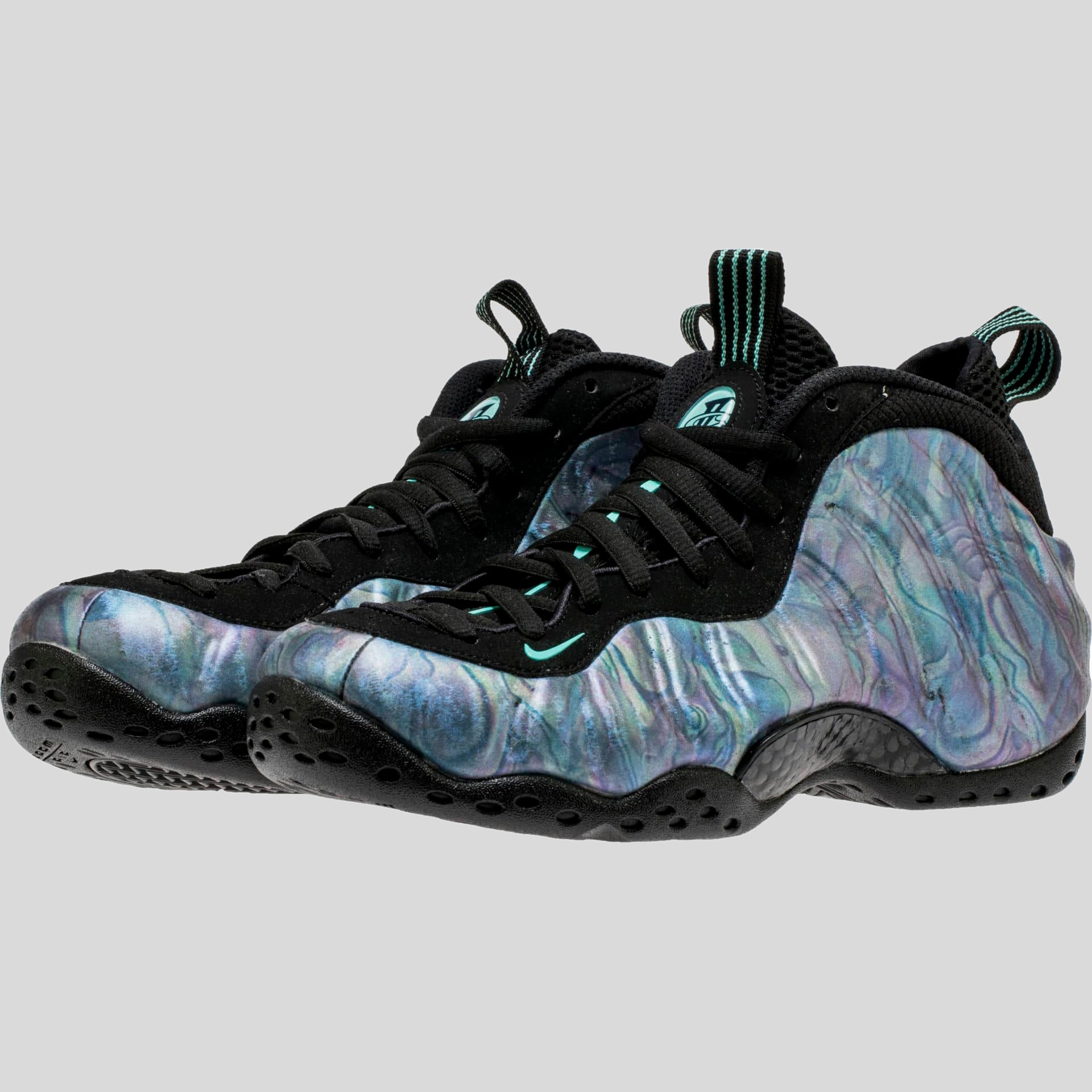 aurora green foamposite