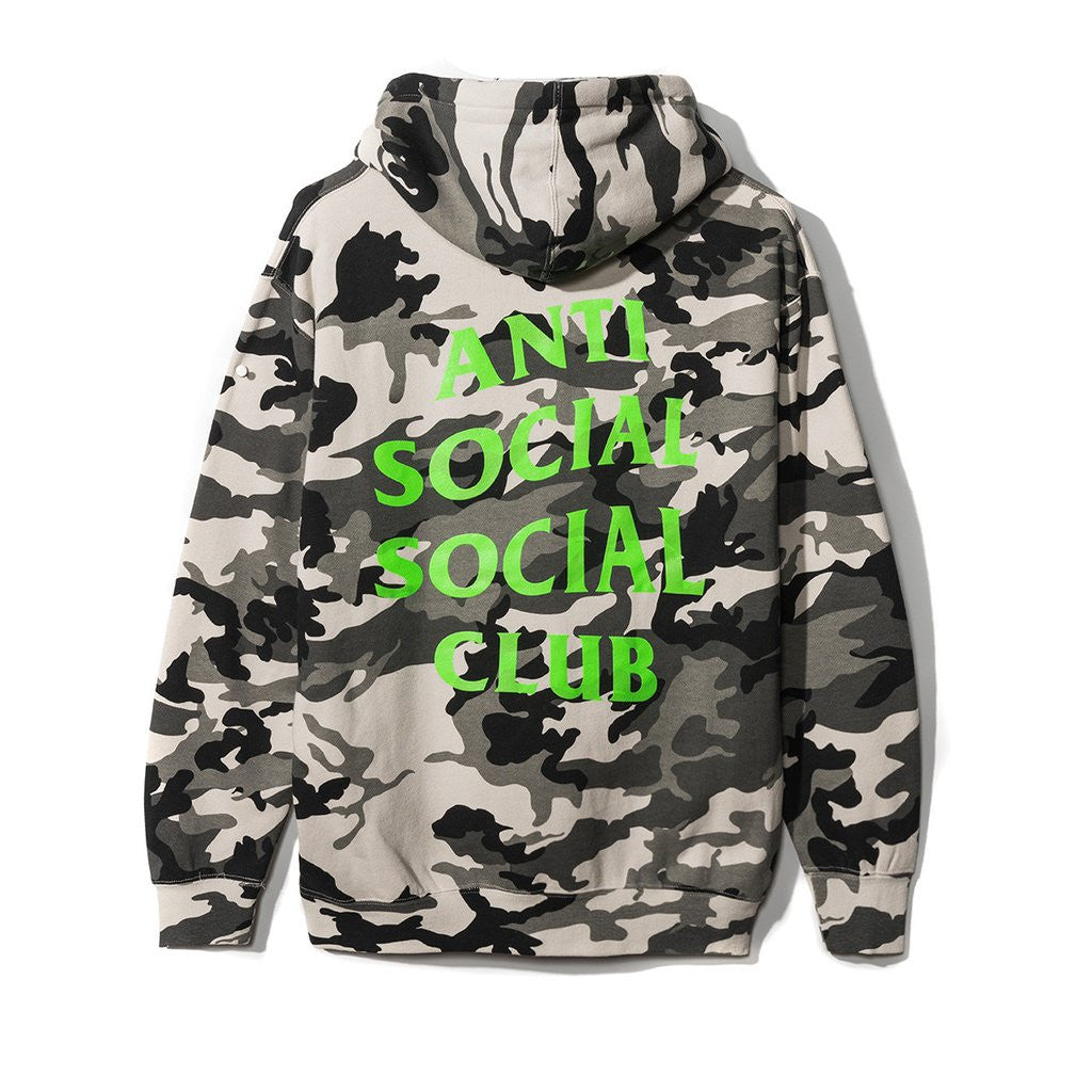 anti social social club white camo hoodie