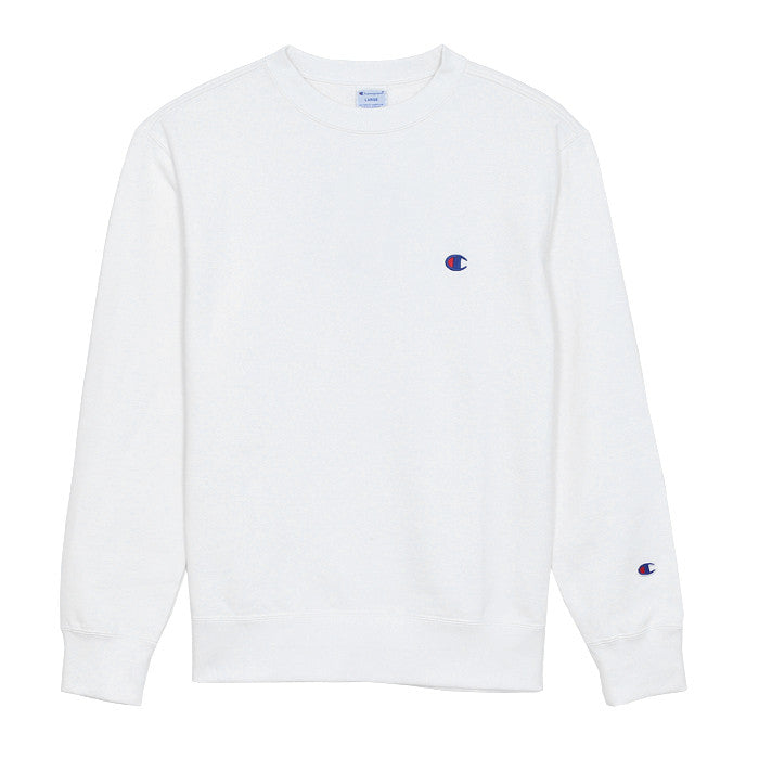 JP Small Logo Crewneck Sweatshirt White 