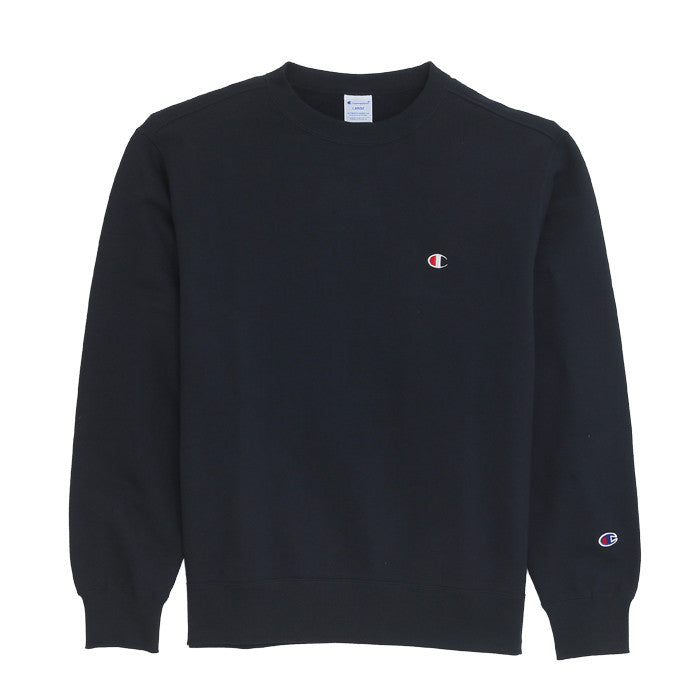 champion crewneck small logo