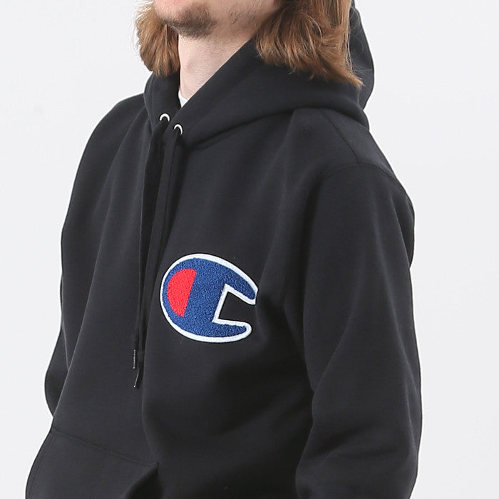 black champion hoodie big c