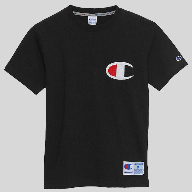 Champion Japan Embroidered Big Logo Tee 