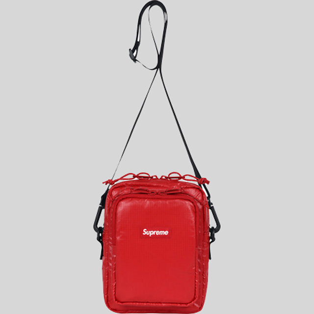 red shoulder bag supreme