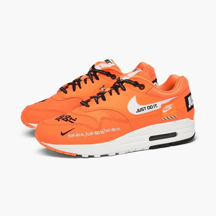 nike air max 1 just do it pack orange