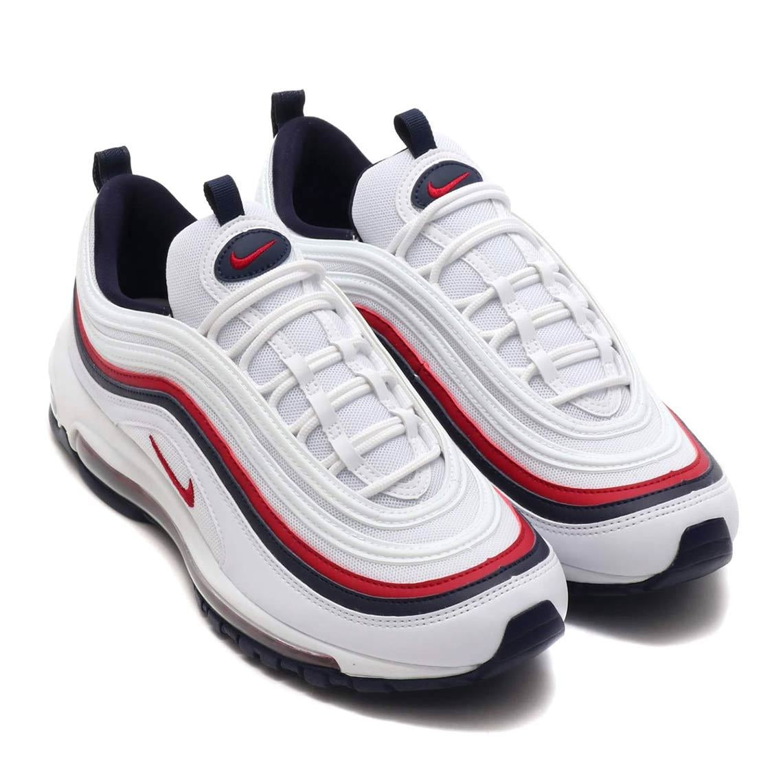white red and blue nike air max 97
