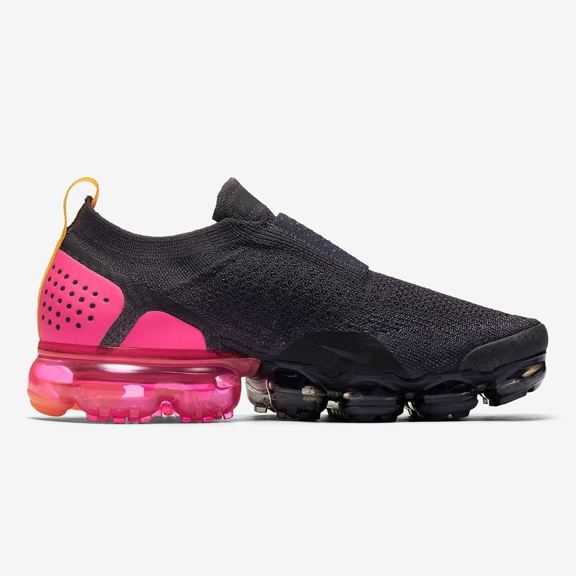 black pink orange vapormax