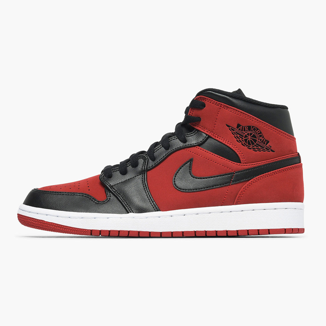 jordan 1 mid gym red black