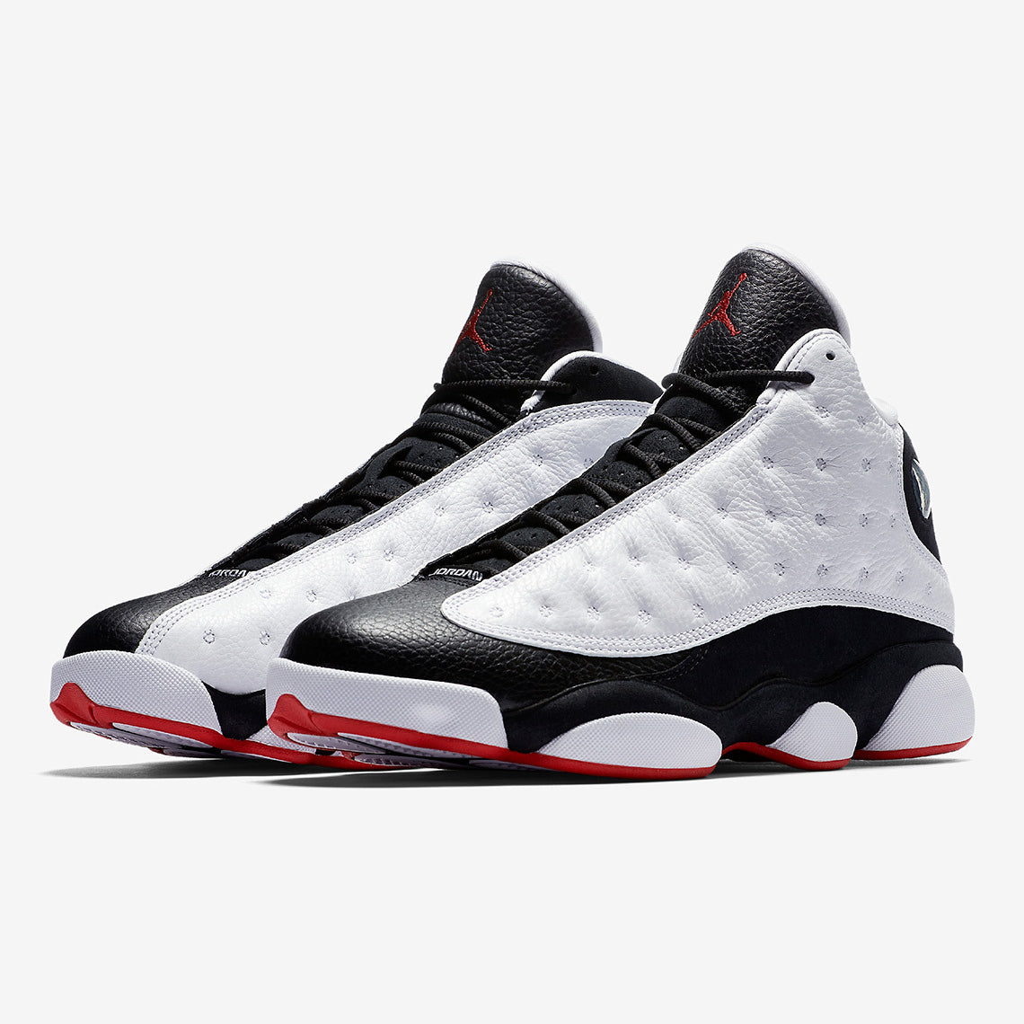 air jordan 13 white true red black