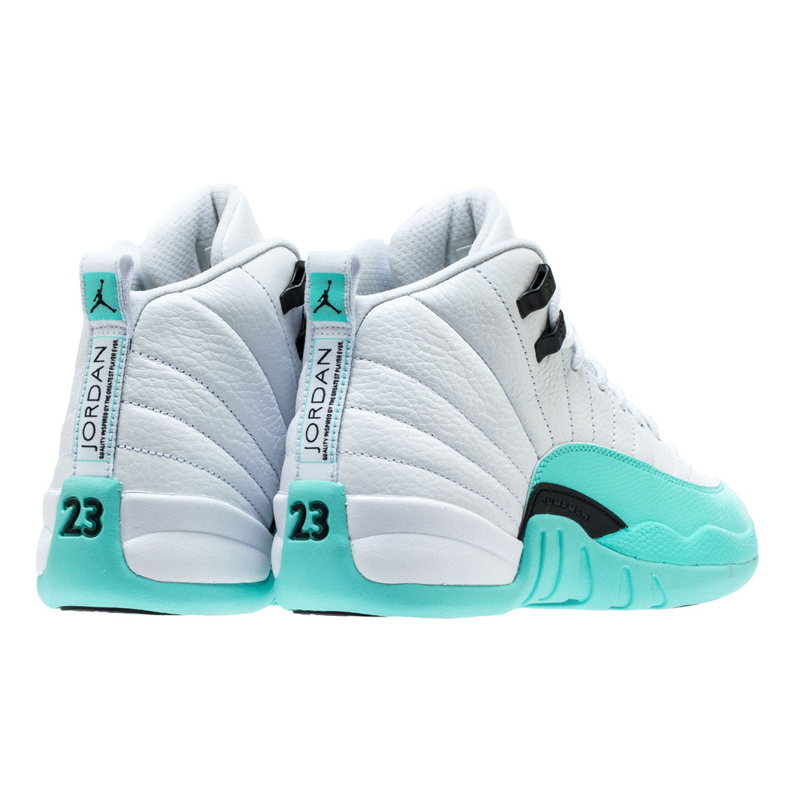 jordan 12 black and light blue