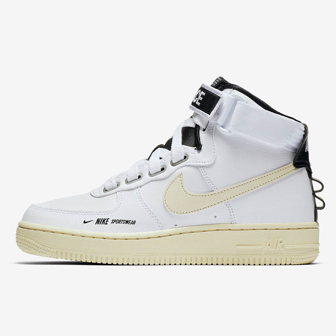 Nike Wmns AIR FORCE 1 HI UT WHITE/LIGHT 