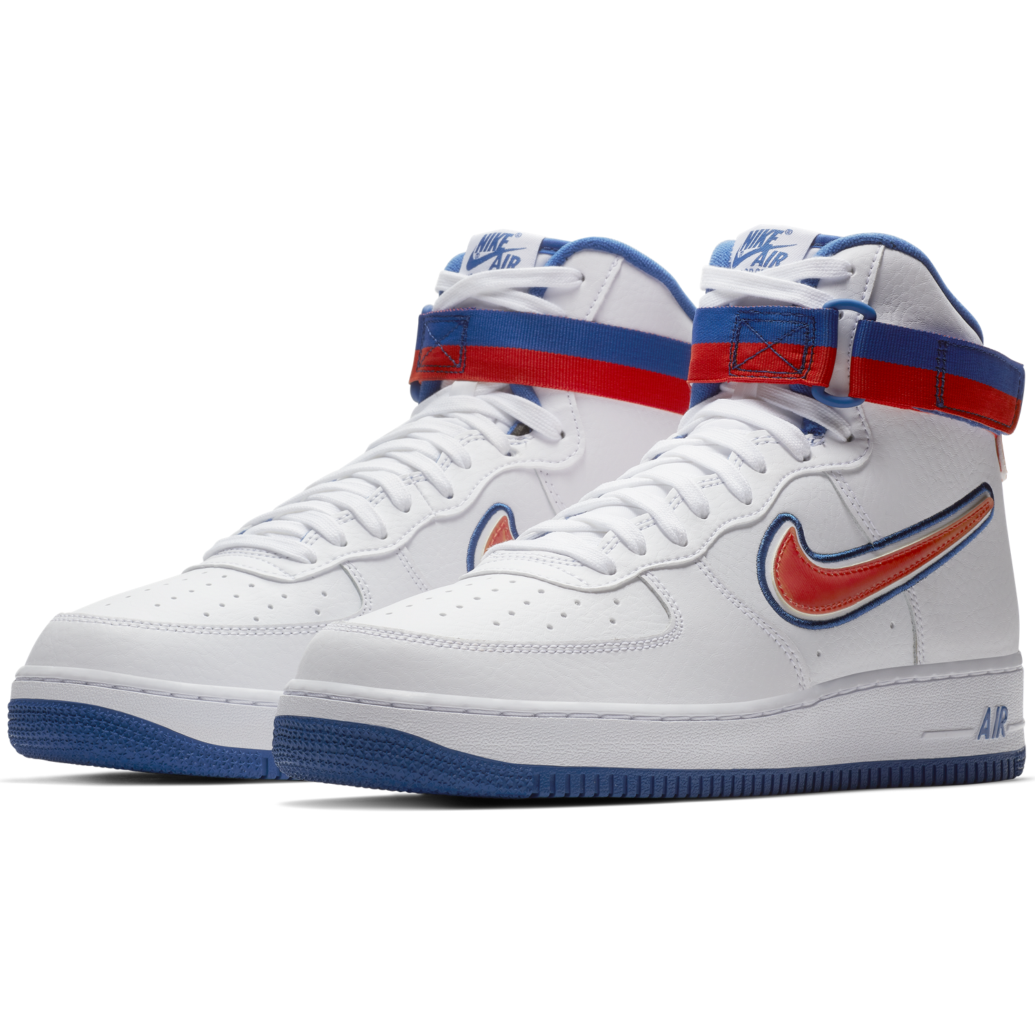 nike air force blue and orange