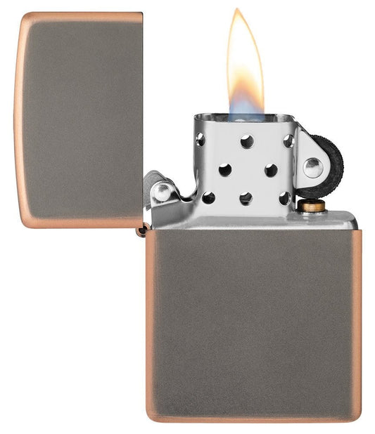 Zippo Windproof Lighter 48267 Regular Street Brass 