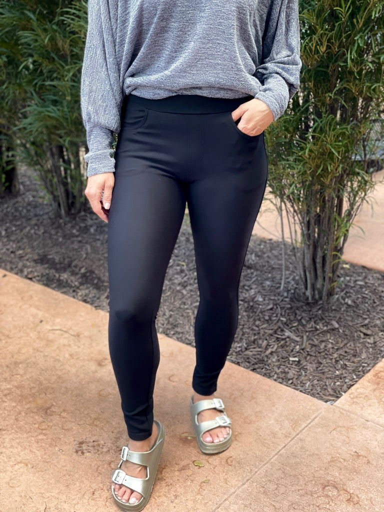 Dare to Flare Pants in Navy