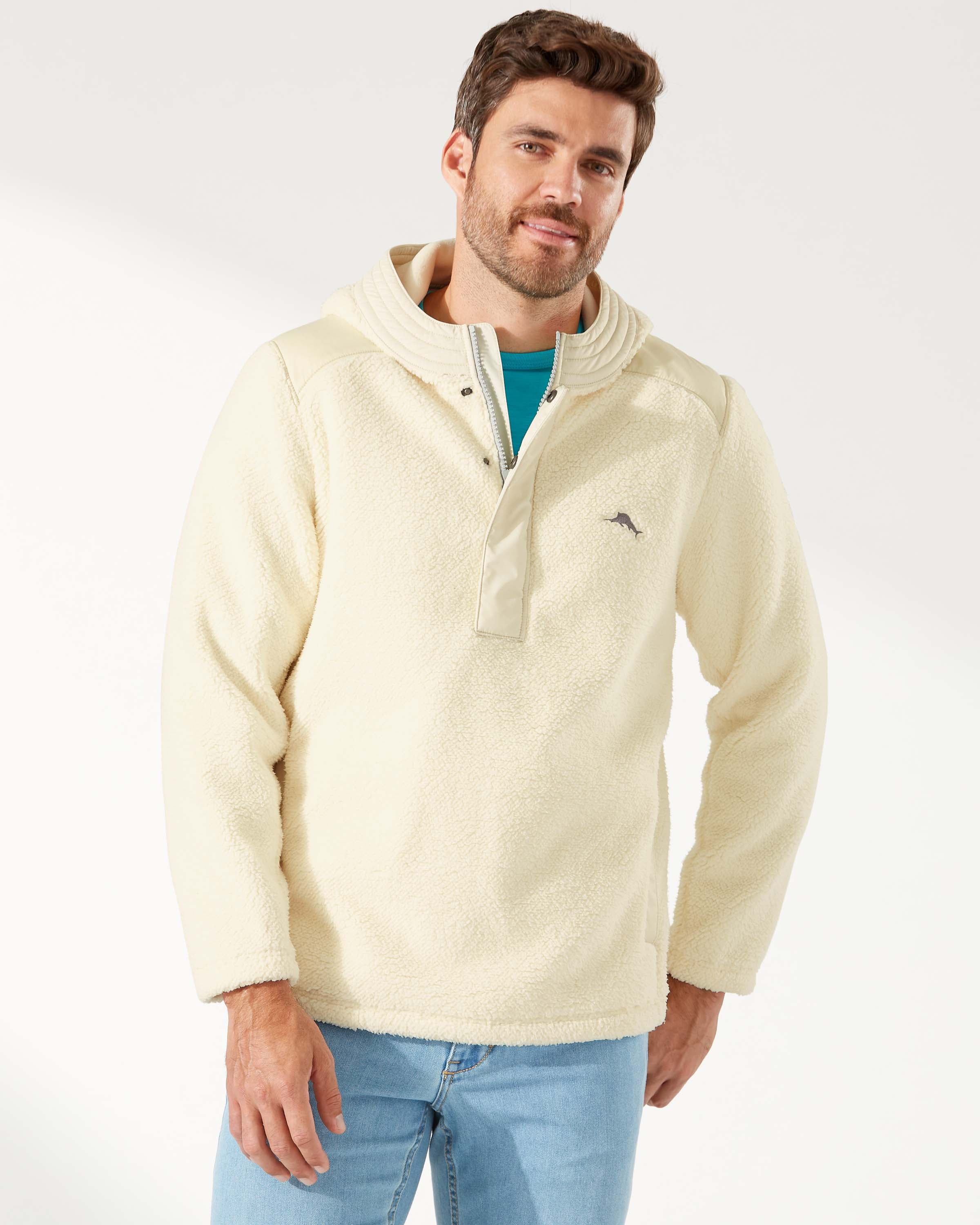 Tommy Bahama Men's La Jolla Hoodie - Captain Heather - Size S