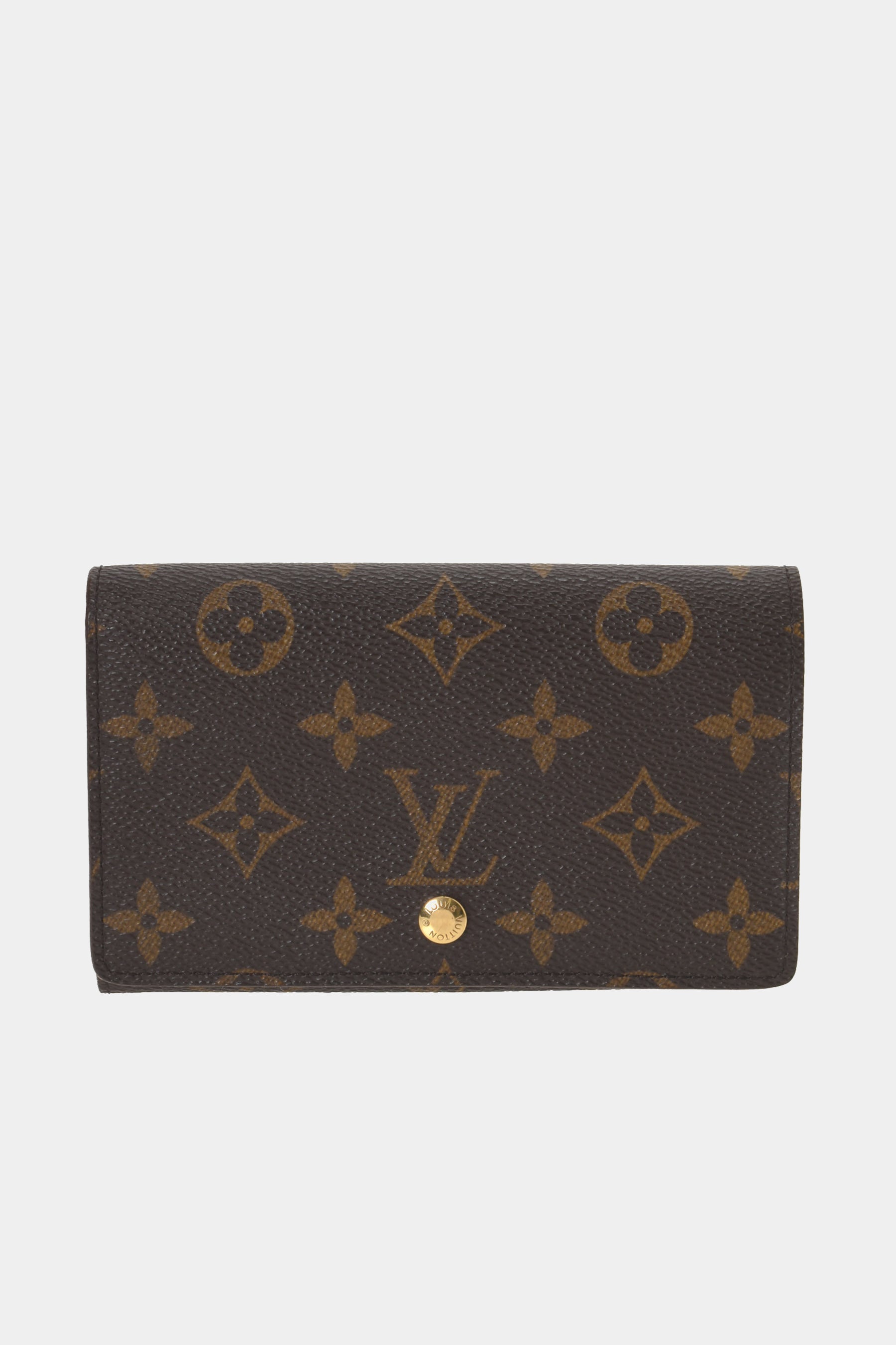 Louis Vuitton Tresor Monogram Porte-tresor International Wallet LV-0402N-0104