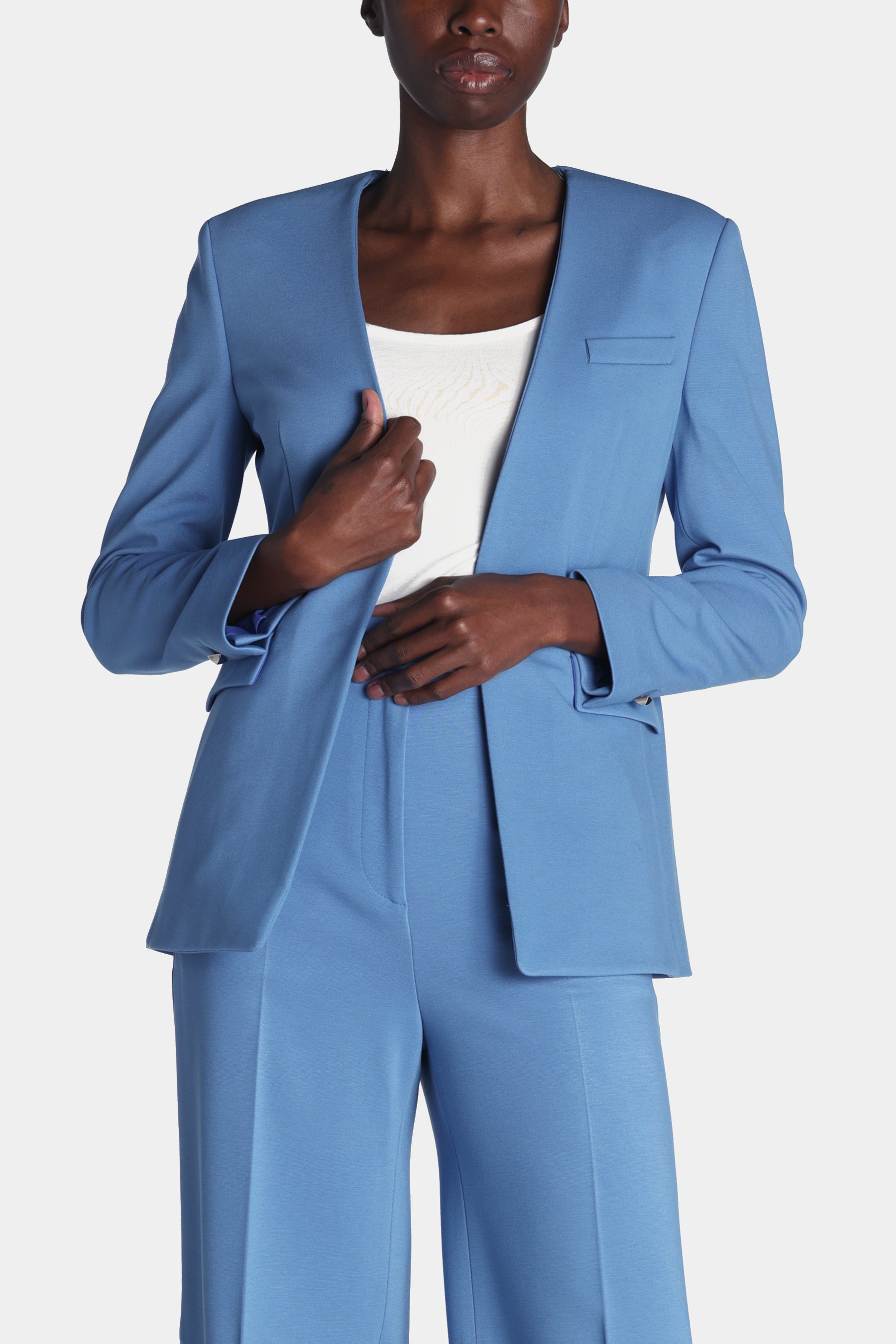 by&by Juniors Womens Regular Fit Suit Blazer