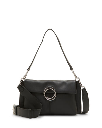 GUESS Little Bay Shoulder Bag, Black: Handbags