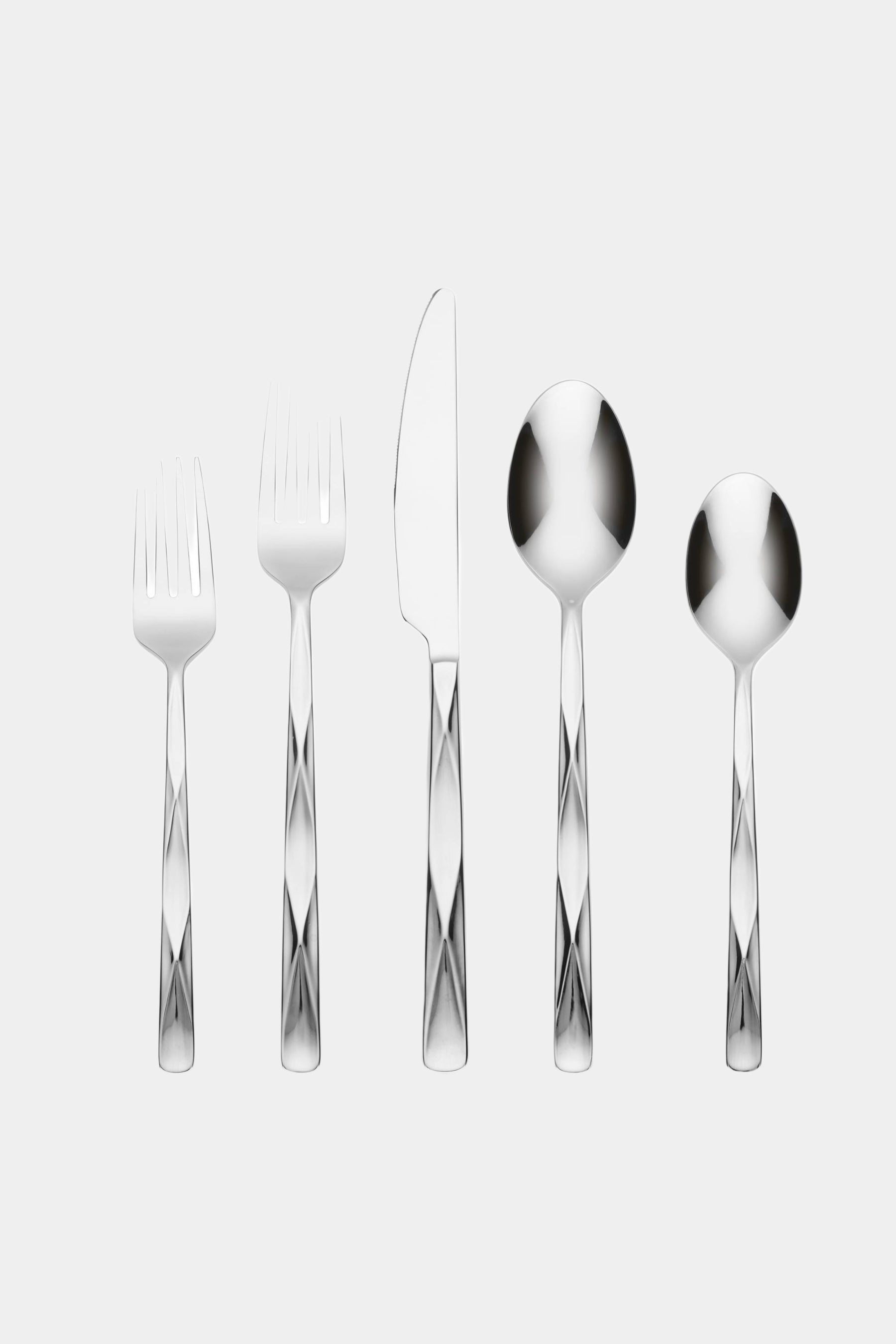 Cambridge 45 - Piece Beacon Satin Flatware Set - (Black)