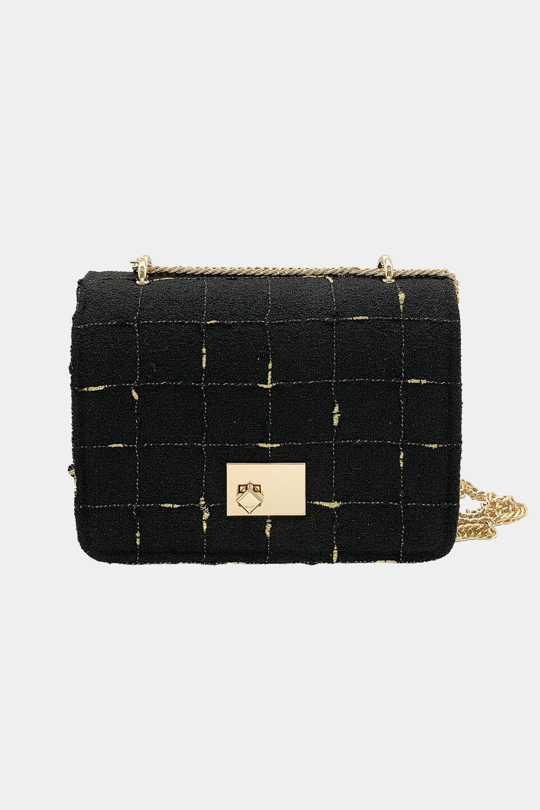 La Regale Raya Crystal Shoulder Bag