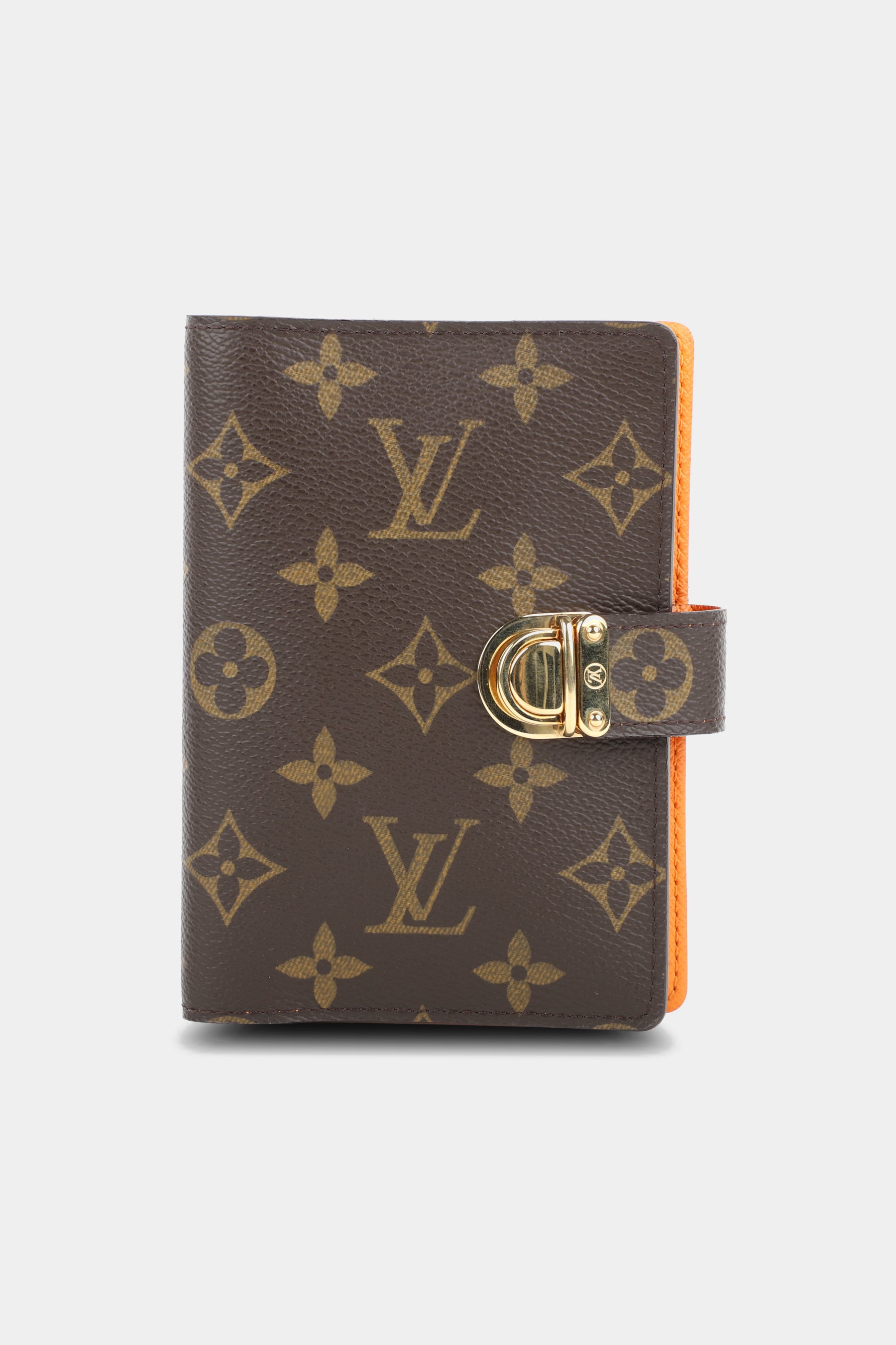 LOUIS VUITTON Monogram Trunk Small Ring Agenda Cover White SP2068 -  MyDesignerly