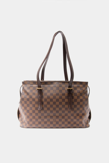 AUTHENTIC LOUIS VUITTON NEVERFULL MM Damier Ebene Tote bag No.1350