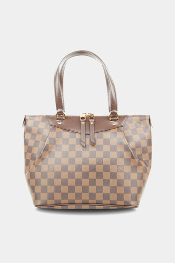 Authentic Louis Vuitton uzes checkerboard grid tote bag, Luxury