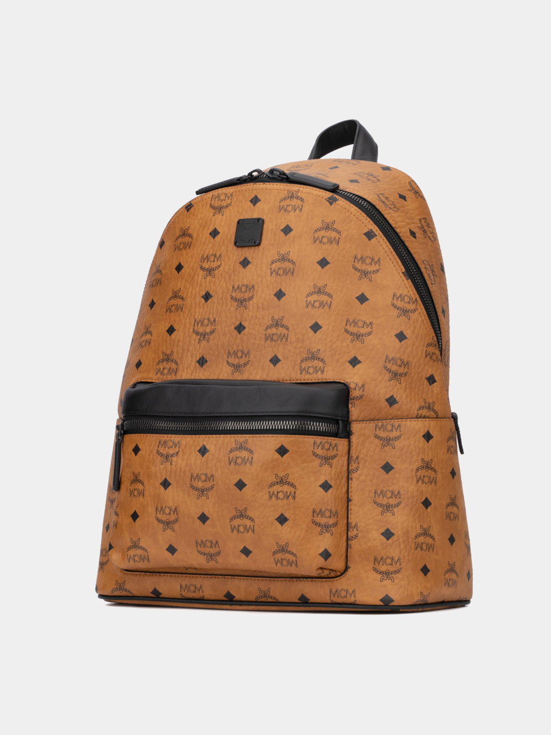 MCM Medium Brandenburg Denim Backpack - Farfetch