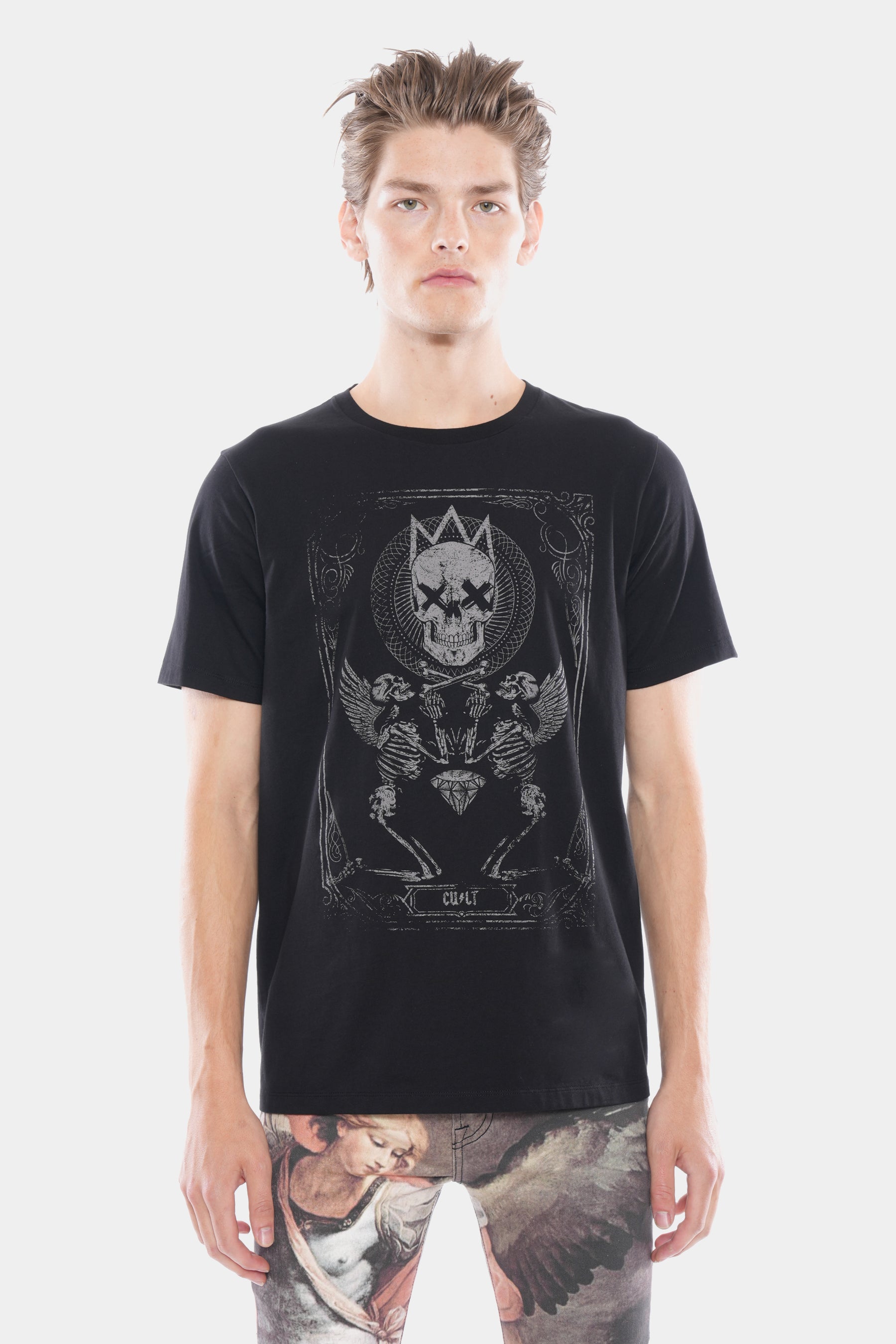 Cult of Individuality Rockstar Made Graphic Ringer T-Shirt