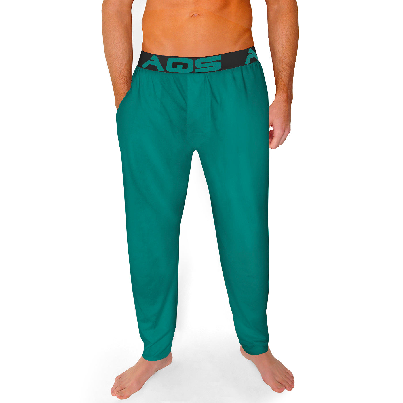 Aqs Super Soft Lounge Pants In Teal