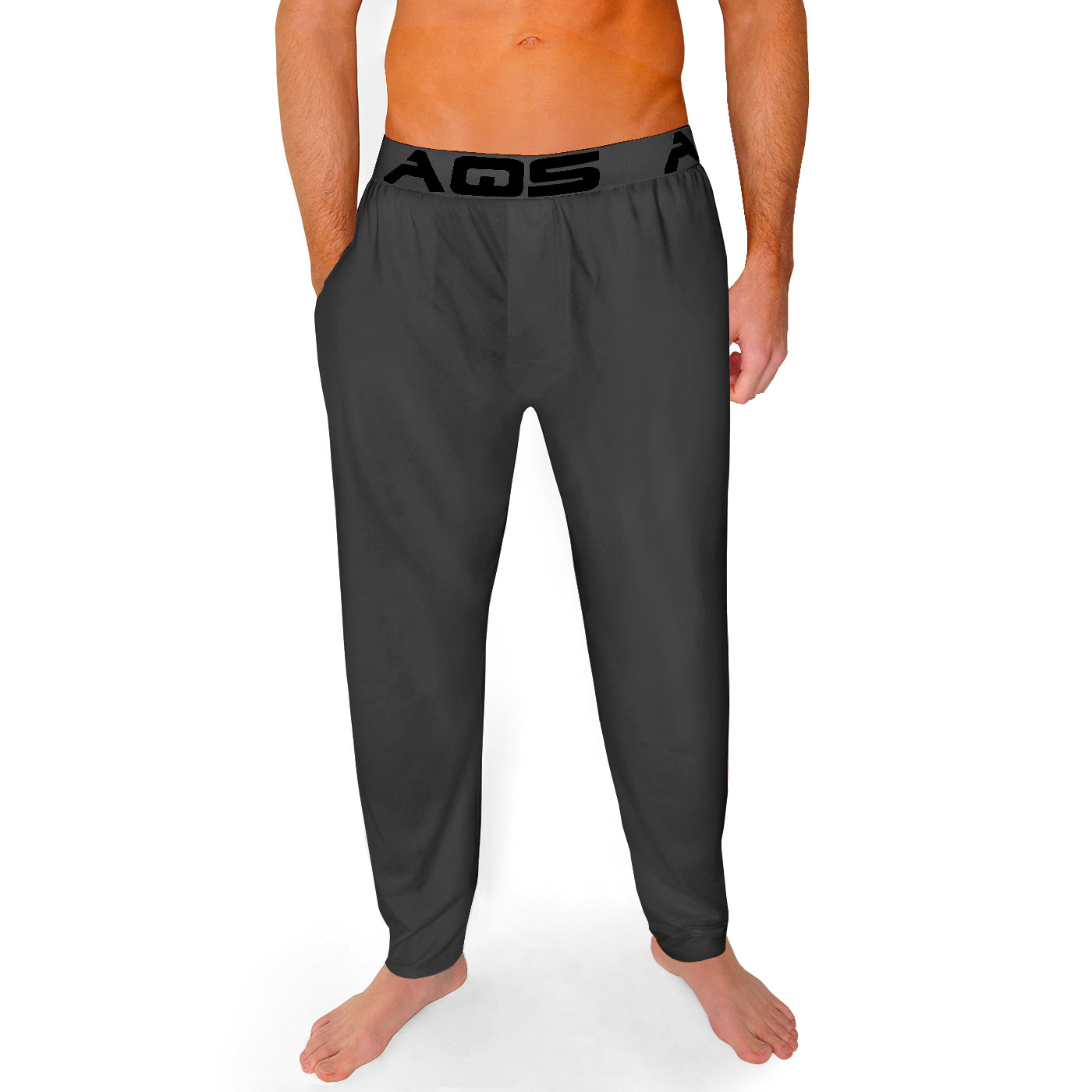 Aqs Super Soft Lounge Pants In Grey