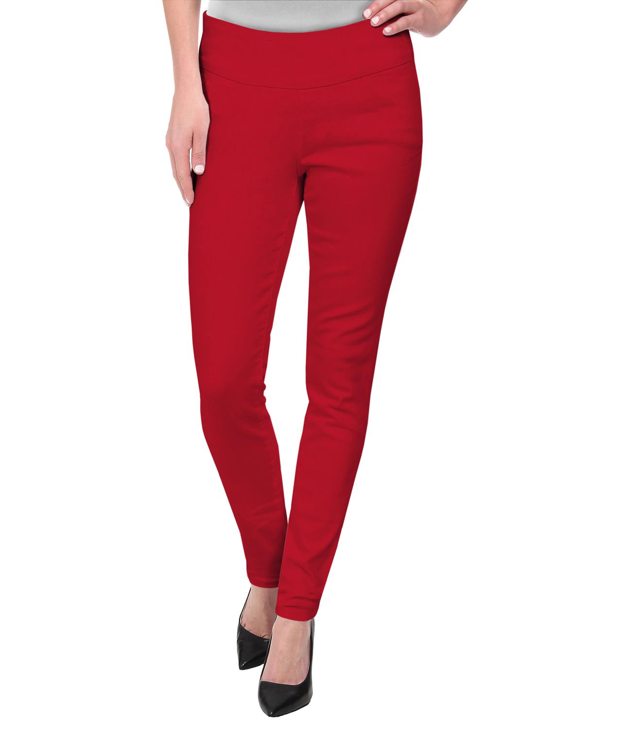 Hybrid & Company Women's Super Comfy Stretch Pull On Millennium Pants ...