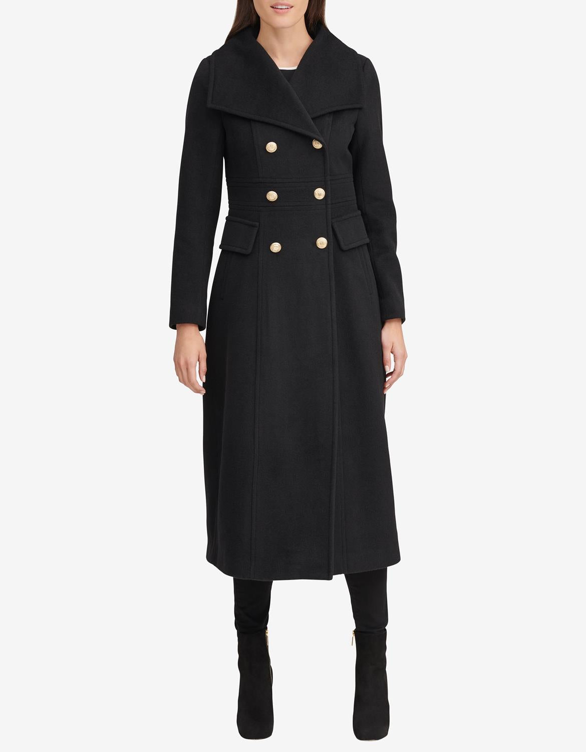 Karl Lagerfeld monogram-print Belted Coat - Farfetch