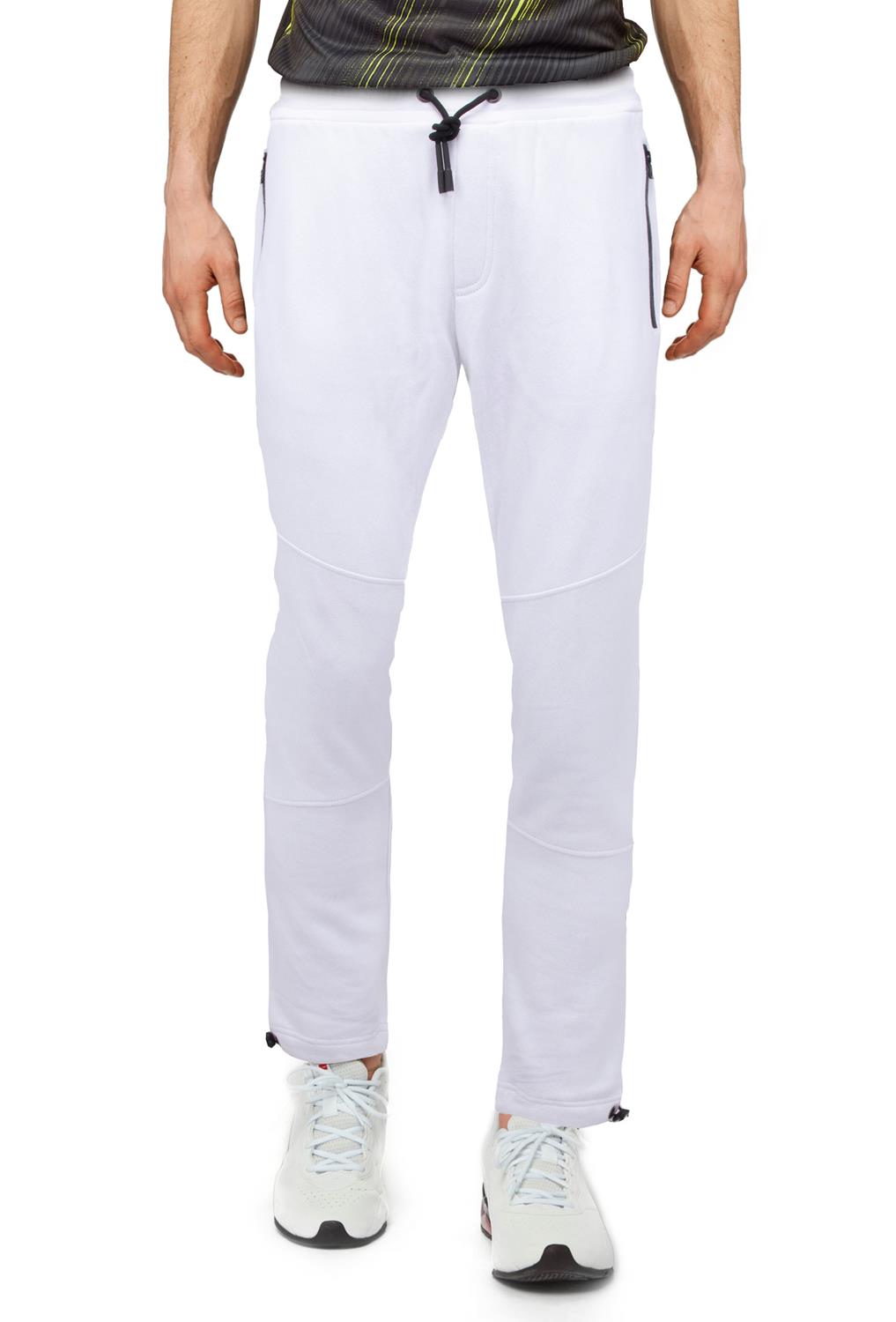 X-ray Fleece Slim Fit Sweat Pants In White