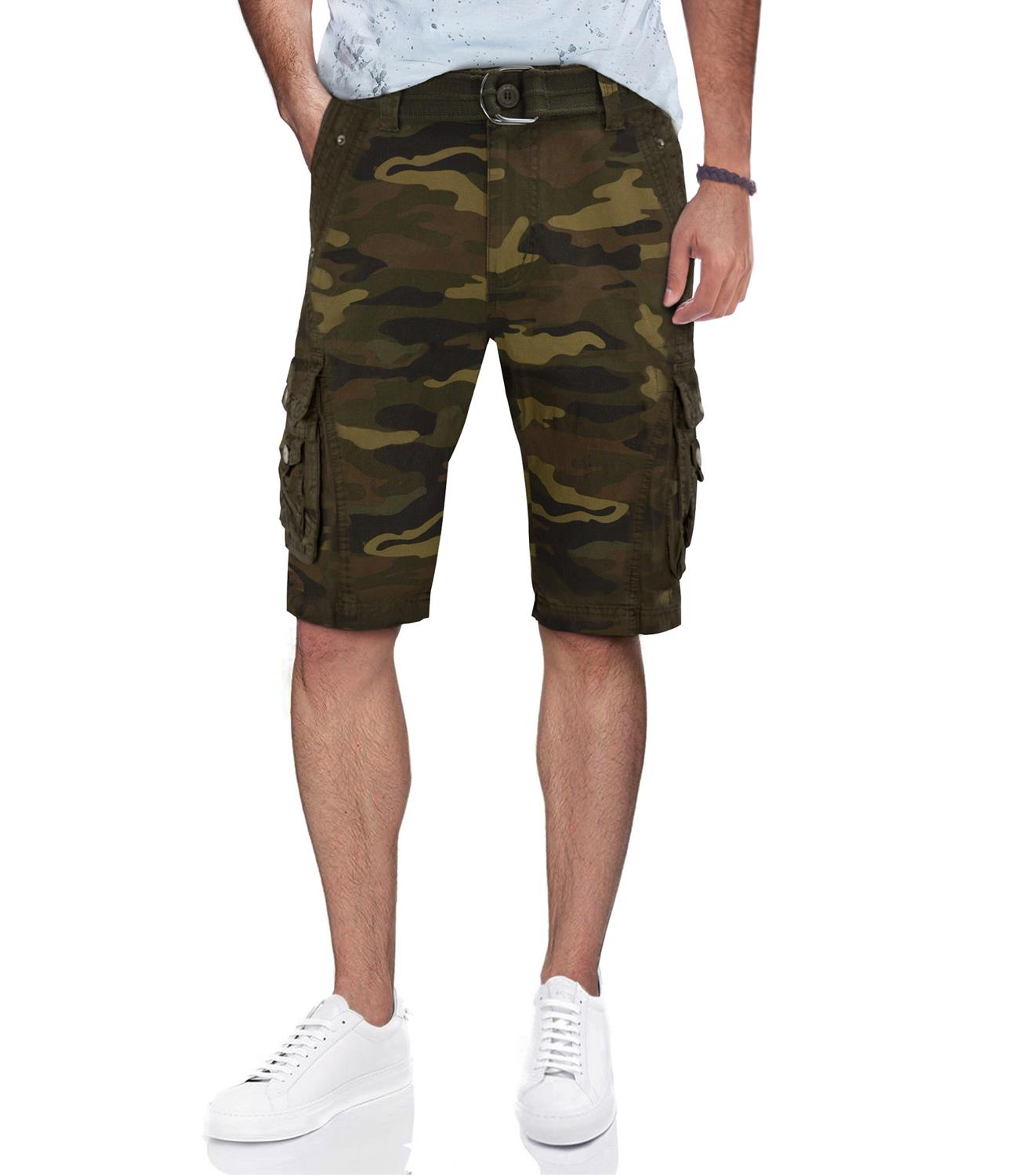 X-ray Tactical Cargo Shorts In Brown Camo