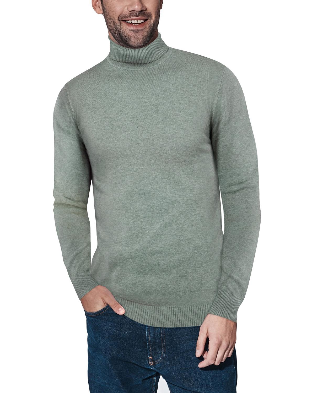 X-ray Turtleneck Sweater In Sage