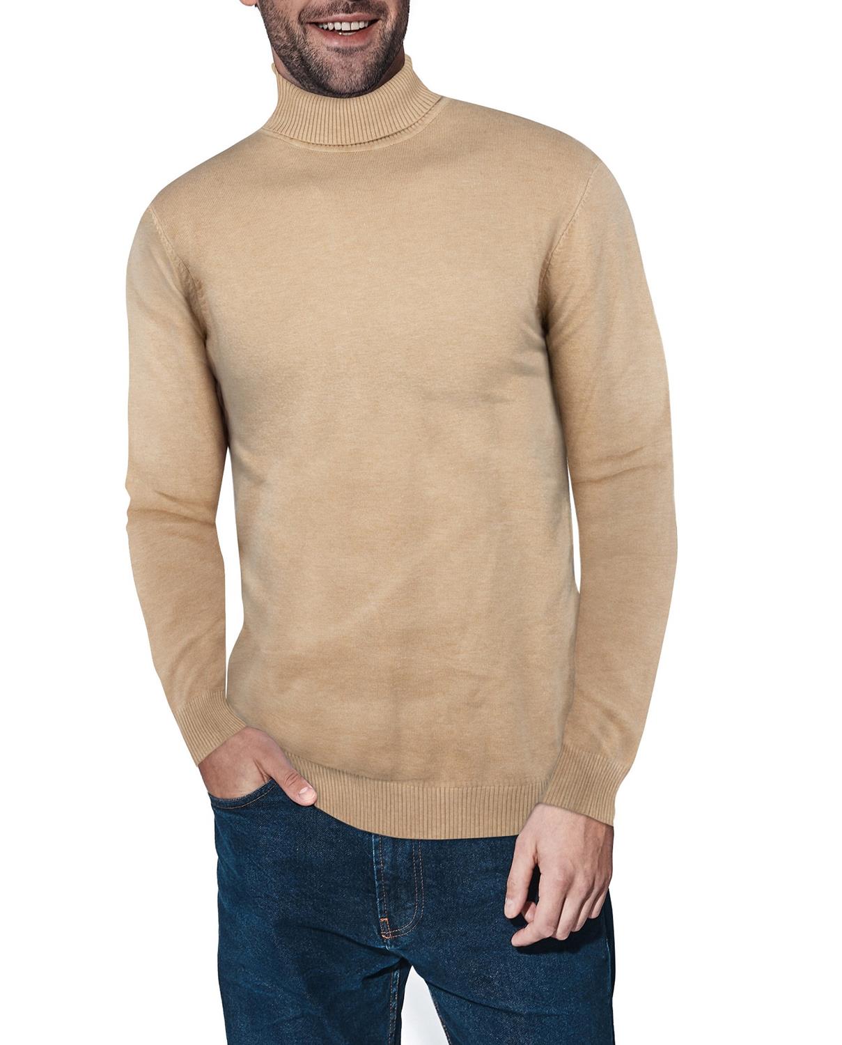 X-ray Turtleneck Sweater In Oatmeal