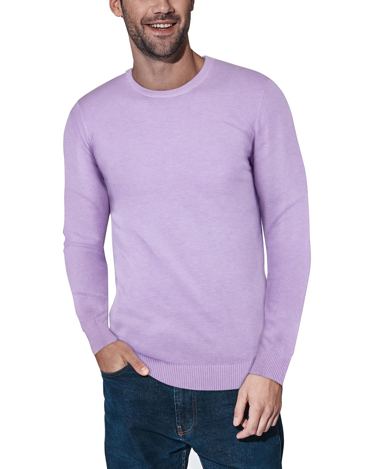 X-ray Crewneck Sweater In Lilac