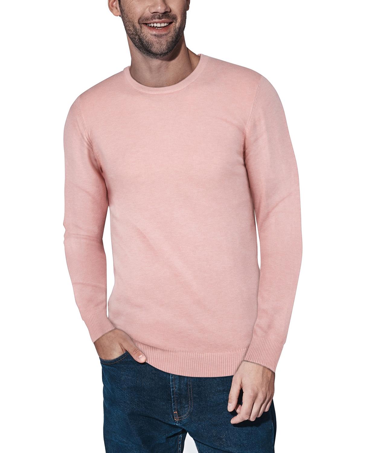X-ray Crewneck Sweater In Light Pink