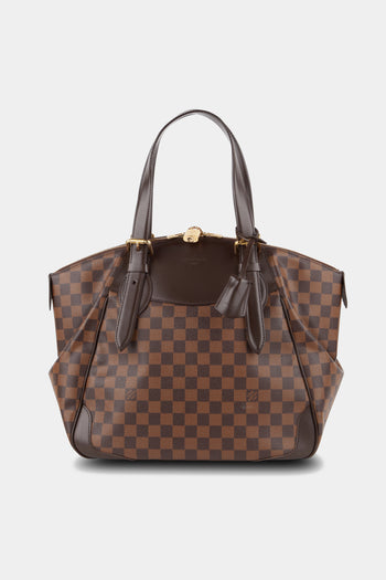 Louis Vuitton Ribera mm Damier Ebene Handbag in Brown | Lord & Taylor